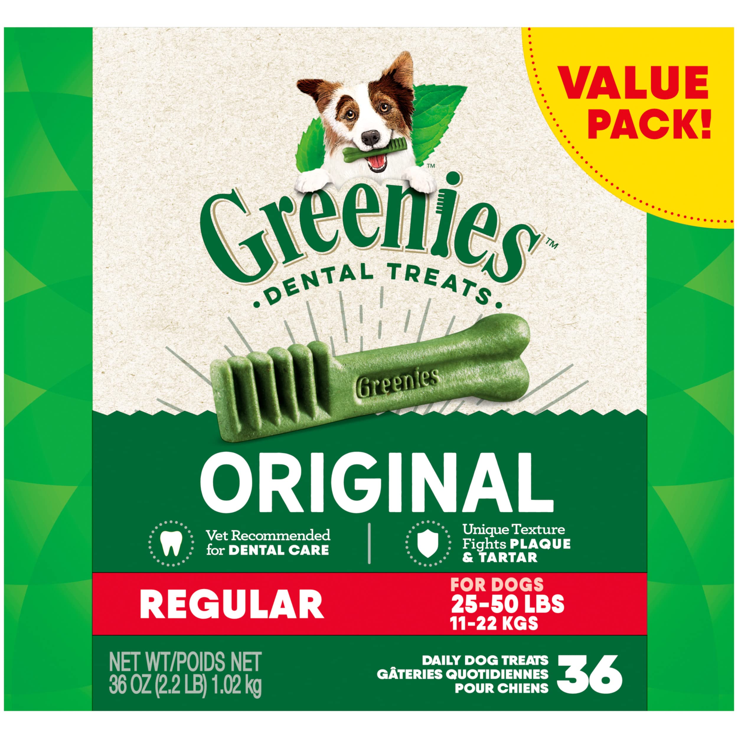 Greenies Original Natural Dog Dental Care Chews